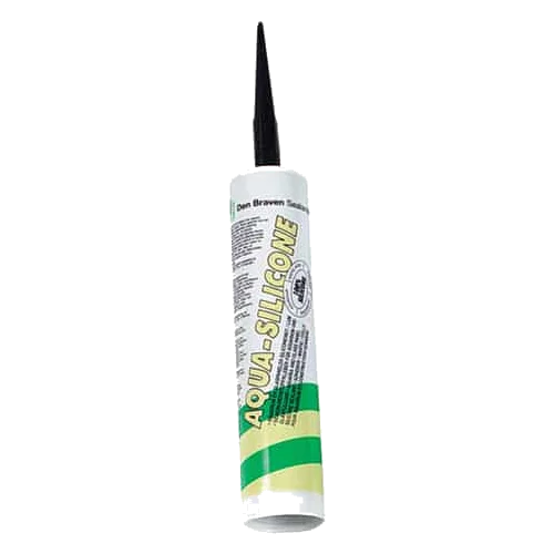 Kit de silicona negra acuario 310ml