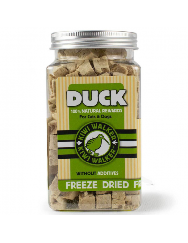 Snacks naturales perros y gatos Kiwi Walker pato 80 g