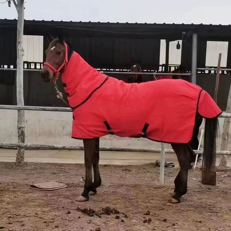 Manta de invierno impermeable para caballo, 3 colores - vista 5