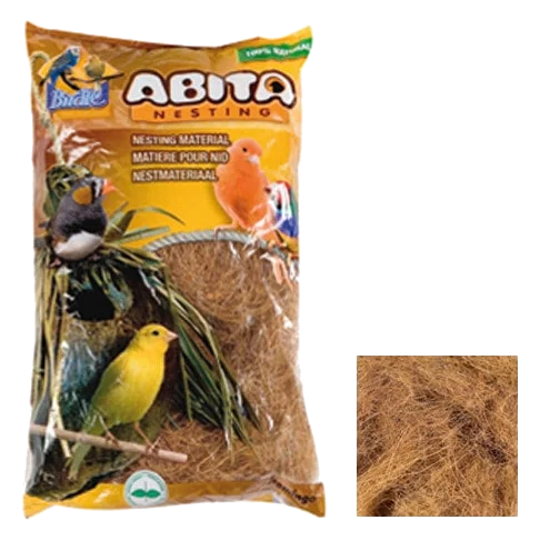 Material para nido (Fibra de coco) para pájaros