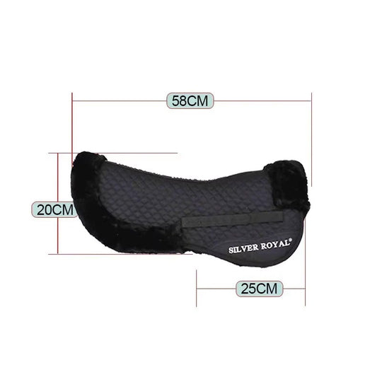 Media salvacruz acolchada para silla de montar