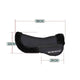 Media salvacruz acolchada para silla de montar