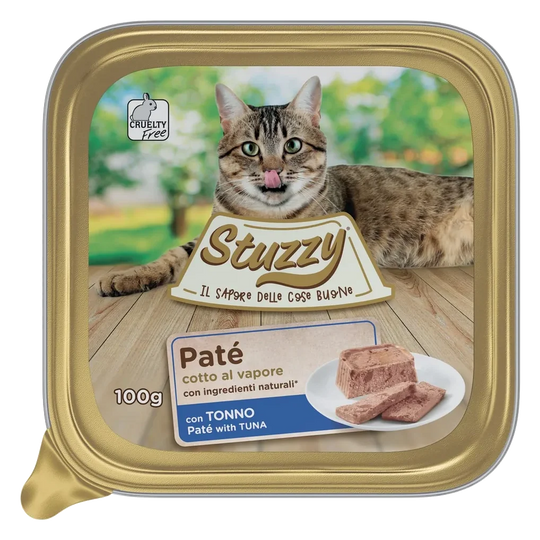 Mister Stuzzy Cat Tarrinas Aluminio Atún 100 gr para gatos