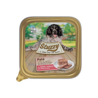 Mister Stuzzy dog tarrinas aluminio callos y ternera para perros