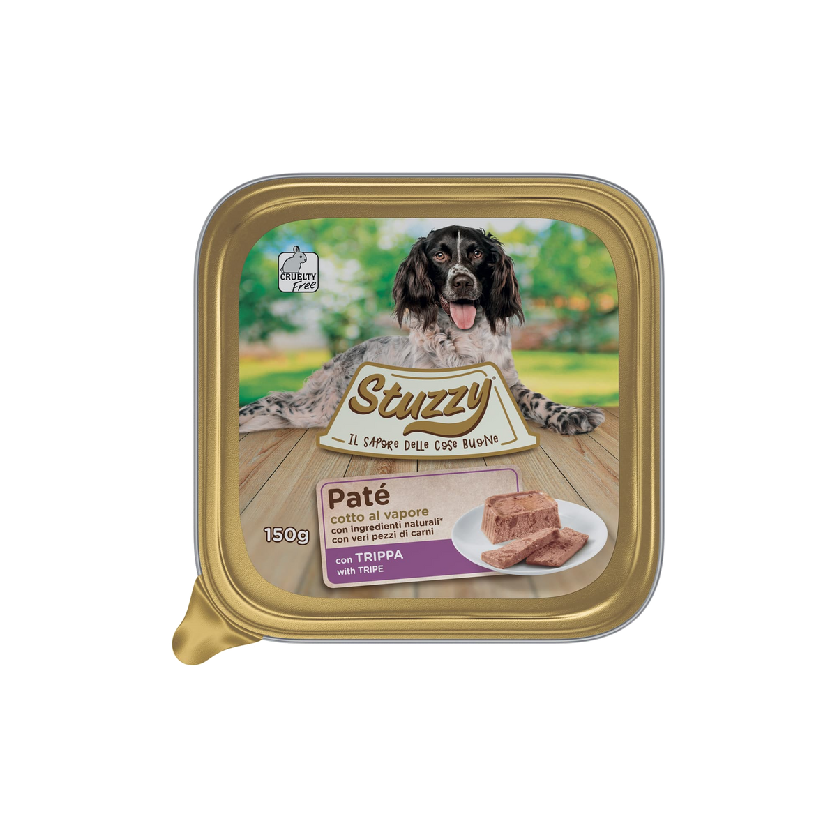 Mister Stuzzy dog tarrinas aluminio con callos para perros