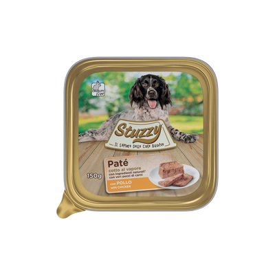 Mister Stuzzy dog tarrinas aluminio pollo para perros