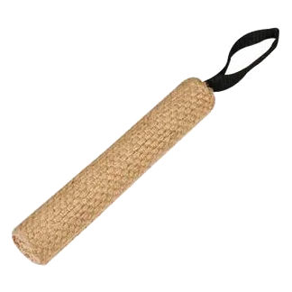 Mordedor bolsa de sisal con mango talla M 26 cm para perros