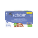 Schesir Latas Multipack Atún con anchoetas 6x50gr alimento completo para gatos
