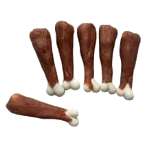Muslitos de pato con calcio 500 g para perros