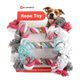 Nudo de algodón mini, pack de 3 unidades para perros