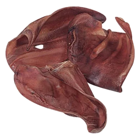 Oreja de cerdo grande T3 retractilada para perros