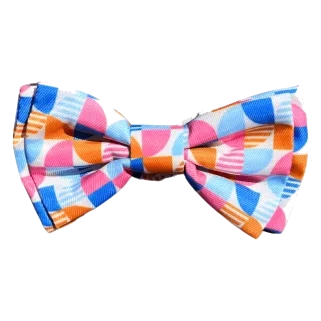 Pajarita para perros FuzzYard Fresh Zest con velcro