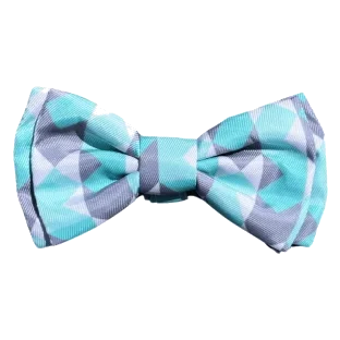 Pajarita para perros FuzzYard Mint Fizz con velcro
