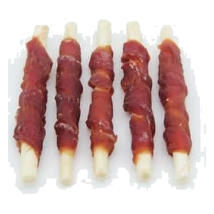 Palitos con pato enredado Frigera para perros, 13 y 20 cm