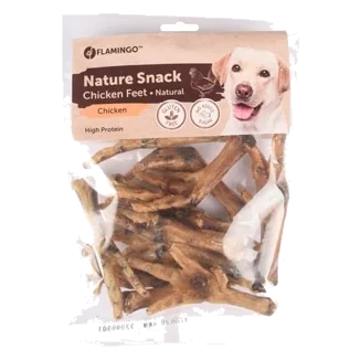Patas de pollo Flamingo para perros, 200 g