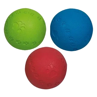 Pelota de goma con sonido Summer Squeak Flamingo 8 cm para perros