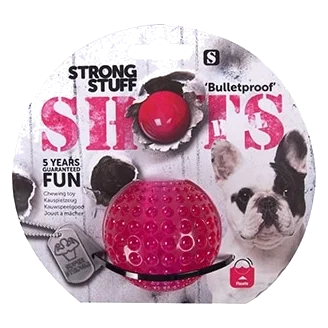Pelota mordedor Shots 6 y 9 cm para perros