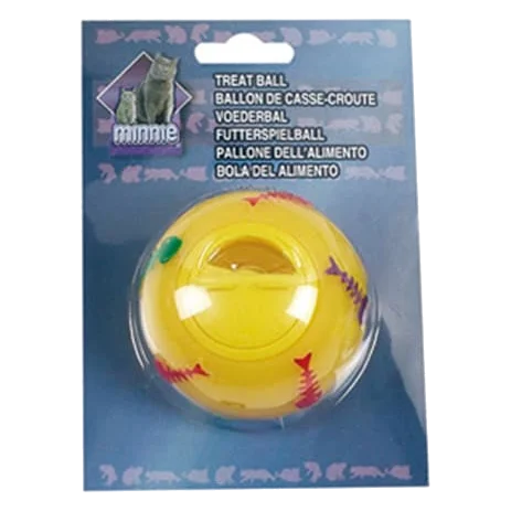 Pelota porta-premios para gatos