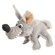 Peluche coyote con silbato 28 cm para perros