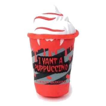 Peluche de Halloween para perros FuzzYard I Vant A Puppuccino