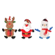 Peluche de Navidad multi con sonido para perros