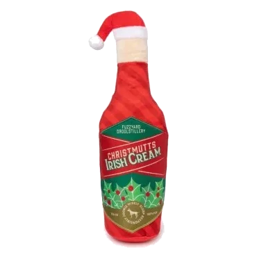 Peluche de Navidad para perros FuzzYard Irish Crema
