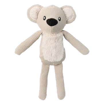 Peluche de pana para perros FuzzYard Life Koala Sandstone