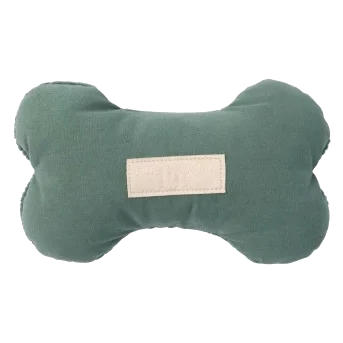 Peluche hueso para perros FuzzYard Life Myrtle Green