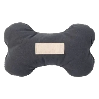 Peluche hueso para perros FuzzYard Life Slate Grey