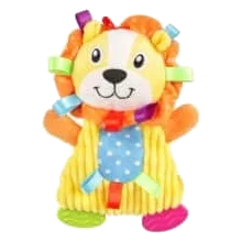 Peluche león Pippo con pitido Flamingo para perros