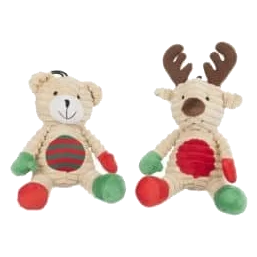 Peluche navideño Flupy de Flamingo con sonido para perros
