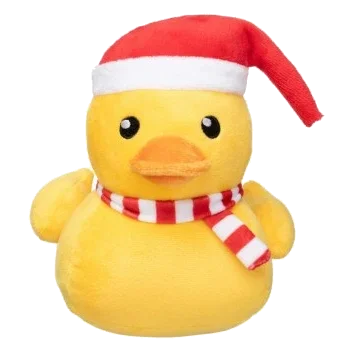 Peluche navideño para perros FuzzYard Duck Festive Waddles