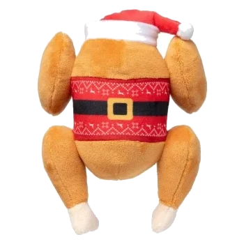 Peluche navideño para perros FuzzYard Fairisle Turkey