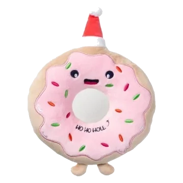 Peluche navideño para perros FuzzYard Ho Ho Donut