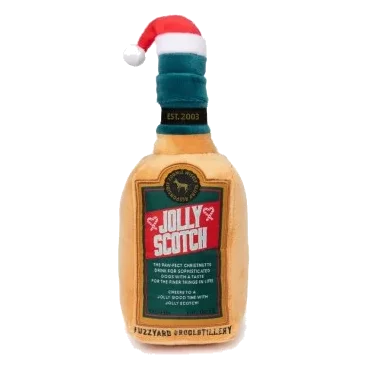 Peluche navideño para perros FuzzYard Jolly Scotch