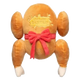 Peluche navideño para perros FuzzYard Let's Get Basted