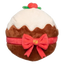 Peluche navideño para perros FuzzYard Merry Puddin