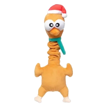 Peluche navideño para perros FuzzYard Monecka the Turkey