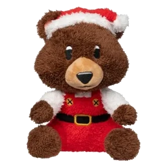 Peluche navideño para perros FuzzYard Santa Fuzz Bear