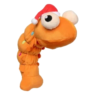 Peluche navideño para perros FuzzYard Shelvis Presley