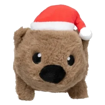 Peluche navideño para perros FuzzYard Wallace Wombat