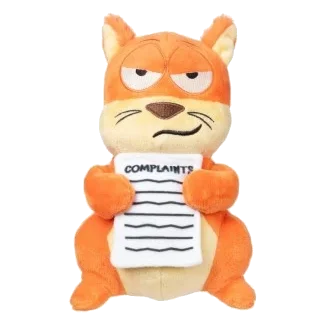 Peluche para perros FuzzYard ardilla Karen con sonido