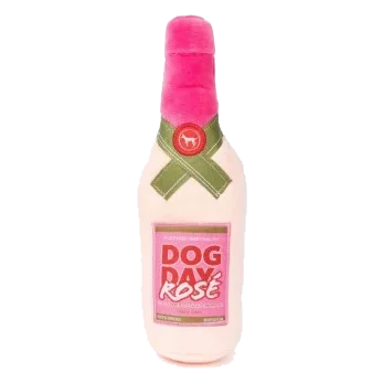 Peluche para perros FuzzYard botella de vino Dog Day Rosé
