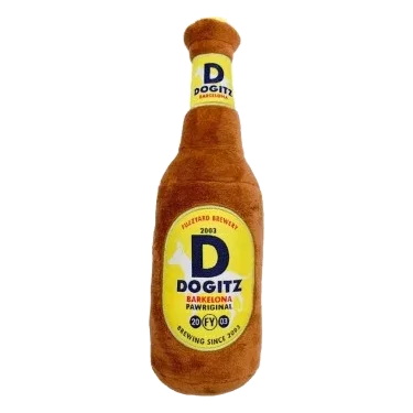 Peluche para perros FuzzYard cerveza Dogitz Beer