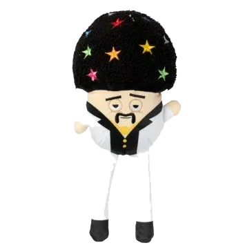 Peluche para perros FuzzYard Fun Guys Disco Randy Mushroom