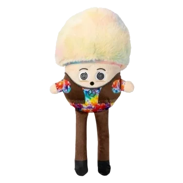 Peluche para perros FuzzYard Fun Guys Rainbow Mushroom