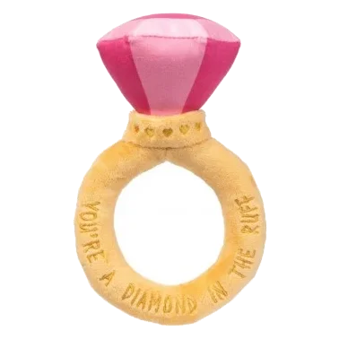 Peluche para perros FuzzYard Love Diamond In The Ruff Ring