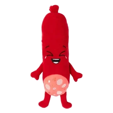 Peluche para perros FuzzYard Meat Heads Peper Toni