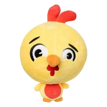 Peluche para perros FuzzYard Noggins Hen Diesel