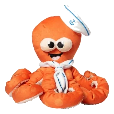 Peluche para perros FuzzYard Octo-Pose Sailor Squiggles